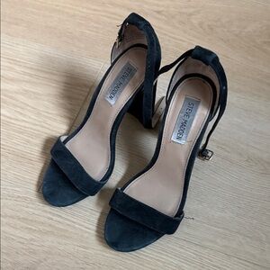 Steve Madden Elegant Black Suede Heels